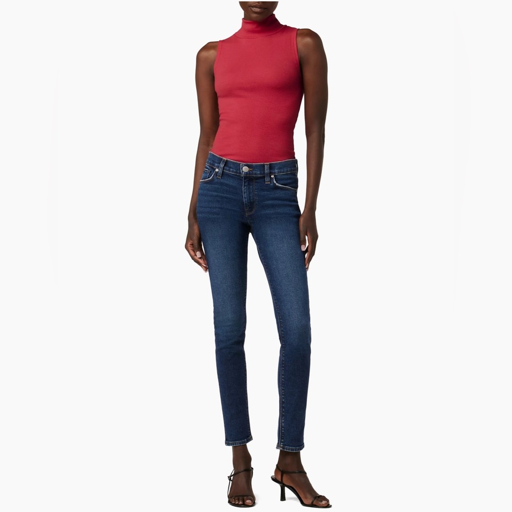 NWOT Hudson Jeans Nico Mid-Rise Skinny Marigold Jean Size 32